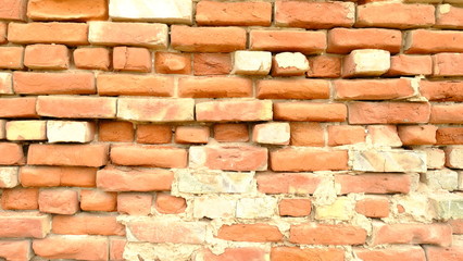  Brickwork. The wall of the building. Background for design.