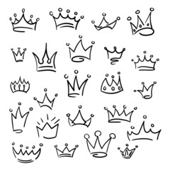 Doodle crown set
