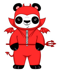 Demonic panda