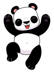 Happy panda