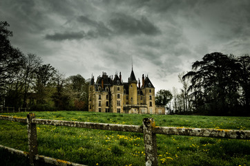Obraz premium Château et Chapelle