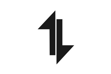 arrow icon, download and upload icon