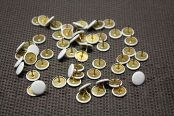 Heftzwecken als Bürobedarf