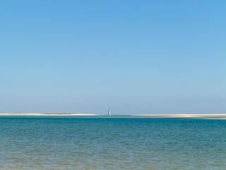 Fototapeta na wymiar Praia da Fuseta, Algarve, Portugal