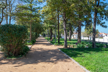 Public Garden in the locality of Cuba, Alentejo, Portugal