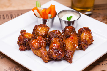 Restaurant Food Fried Chicken Wings