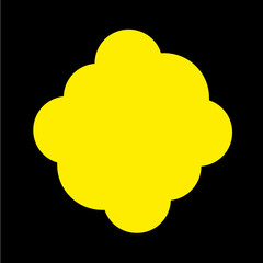 Yellow cloud