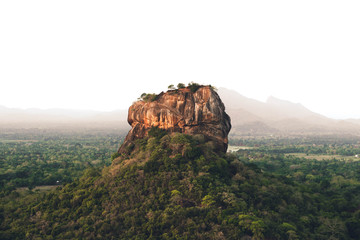 Lion Rock at the morning in Sigiriya, Sri Lanka