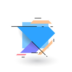 abstract vector geometric shapes