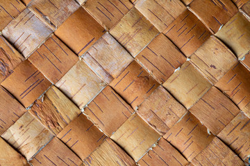 Background. Birch bark, processed. Natural material for the background.