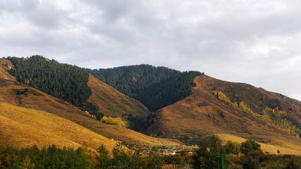 road in mountains