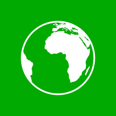 Globus und Hintergrund