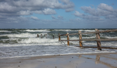 sturm am meer
