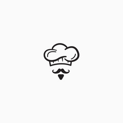 Master Chef Logo Icon Design Template