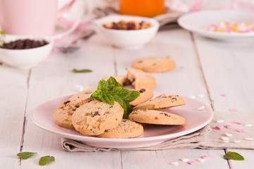 Chocolate chip cookies.
