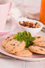 Chocolate chip cookies.