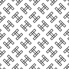 Geometric seamless pattern. Abstract vector background. Vector illustration.