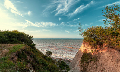 Fototapeta na wymiar coast of the baltic sea