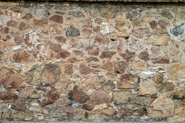 muro de piedra antiguo