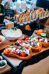 Breakfast Buffet Concept, Breakfast Time in Luxury Hotel, Brunch with Family in Restaurant, Snacks - Image