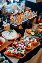 Breakfast Buffet Concept, Breakfast Time in Luxury Hotel, Brunch with Family in Restaurant, Snacks - Image