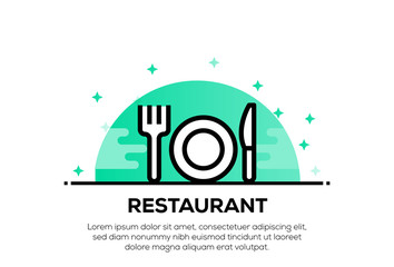 RESTAURANT ICON CONCEPT