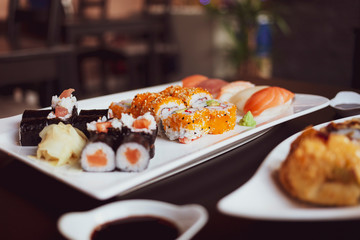 sushi mix plate