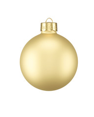 Close-up of a vintage traditional Christmas bauble