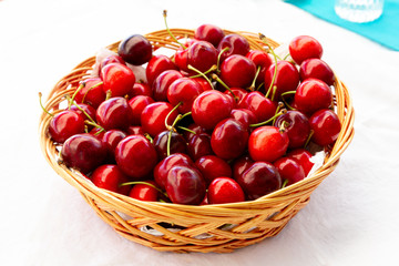 Panier de cerises