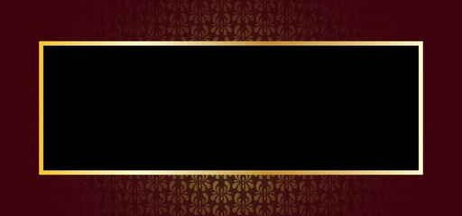 elegant design with golden color isolated n black background