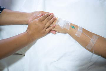 patient modern recovery room at hospital