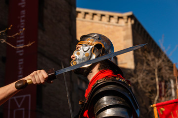 armaduras y vestimenta ejercito romano