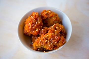 Korean Hot spicy fried chicken