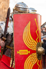 armaduras y vestimenta ejercito romano