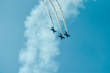 acrobatics of the plane