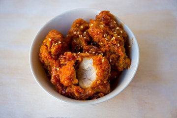 Korean Hot spicy fried chicken