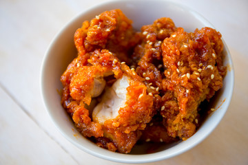 Korean Hot spicy fried chicken