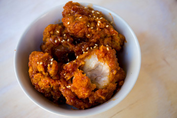 Korean Hot spicy fried chicken
