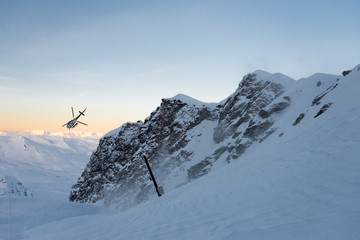 Helicopter Val Thorens