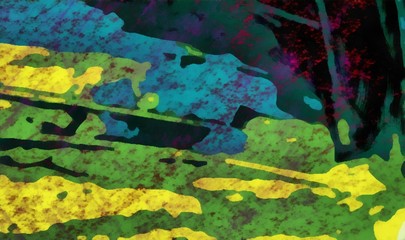 Abstraction painted in oil. Colorful texture background. Multicolored wallpaper graphic design. Pattern for creating artworks and prints.