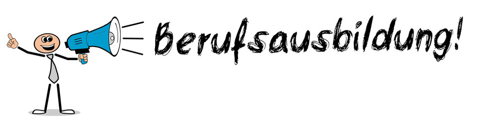 Obraz premium Berufsausbildung! 