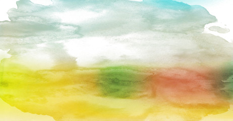 colorful watercolor abstract background image
