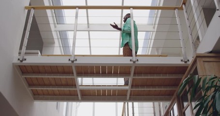 Young adult mixed race man enjoying time at home - Powered by Adobe