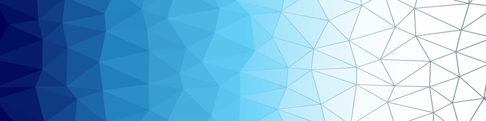 Abstract Color Gradient with Grid Delaunay Voronoi trianglify Generative Art background illustration