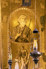 Saint Peter in Palatine chapel of Palermo, Italy