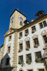 Fototapeta na wymiar Town hall Regensburg, Bavaria, Germany, world heritage site