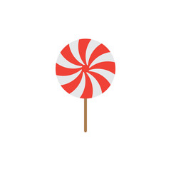 Lollipop candy graphic design template vector isolated