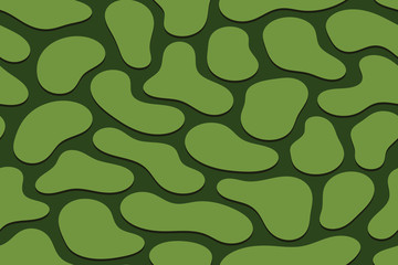 Spotty liquid vector seamless background.