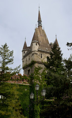 Vajdahunyad Castle in Budapest. Hungary.