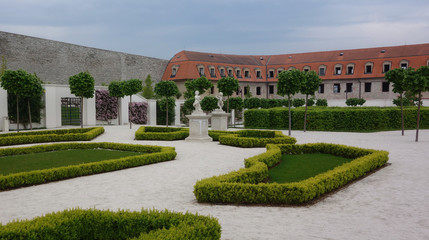 Obraz premium Castle in Bratislava. Slovakia in the summer.
